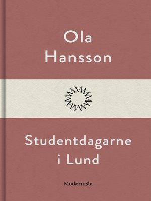 cover image of Studentdagarne i Lund